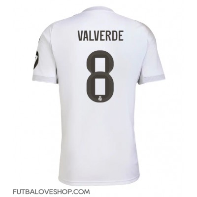 Dres Real Madrid Federico Valverde #8 Domáci 2025-26 Krátky Rukáv Dres Real Madrid Federico Valverde #8 Domáci 2025-26 Krátky Rukáv